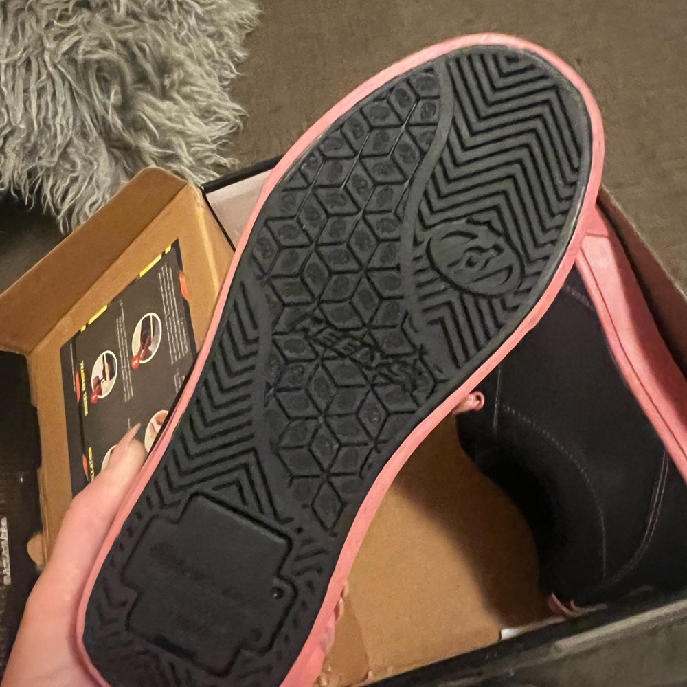 Heelys Kids Black and Pink Sneakers - Picture 3 of 7